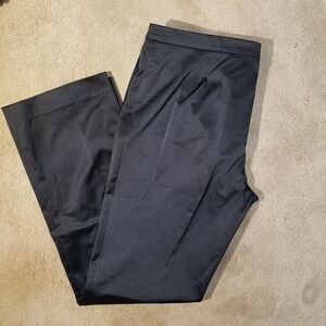 Calvin Klein Women's Black Trousers Tuxedo Pants Slacks Size 14 Formal